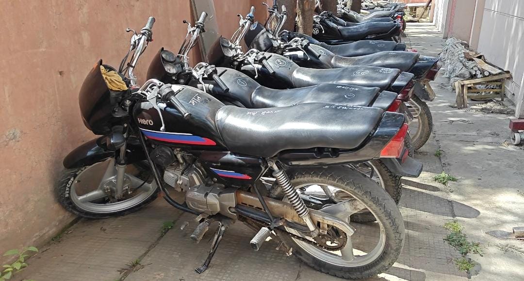 ਚੋਰਾਂ ਤੋਂ ਬਾਈਕ ਬਰਾਮਦ ਕੀਤੀ ਗਈ