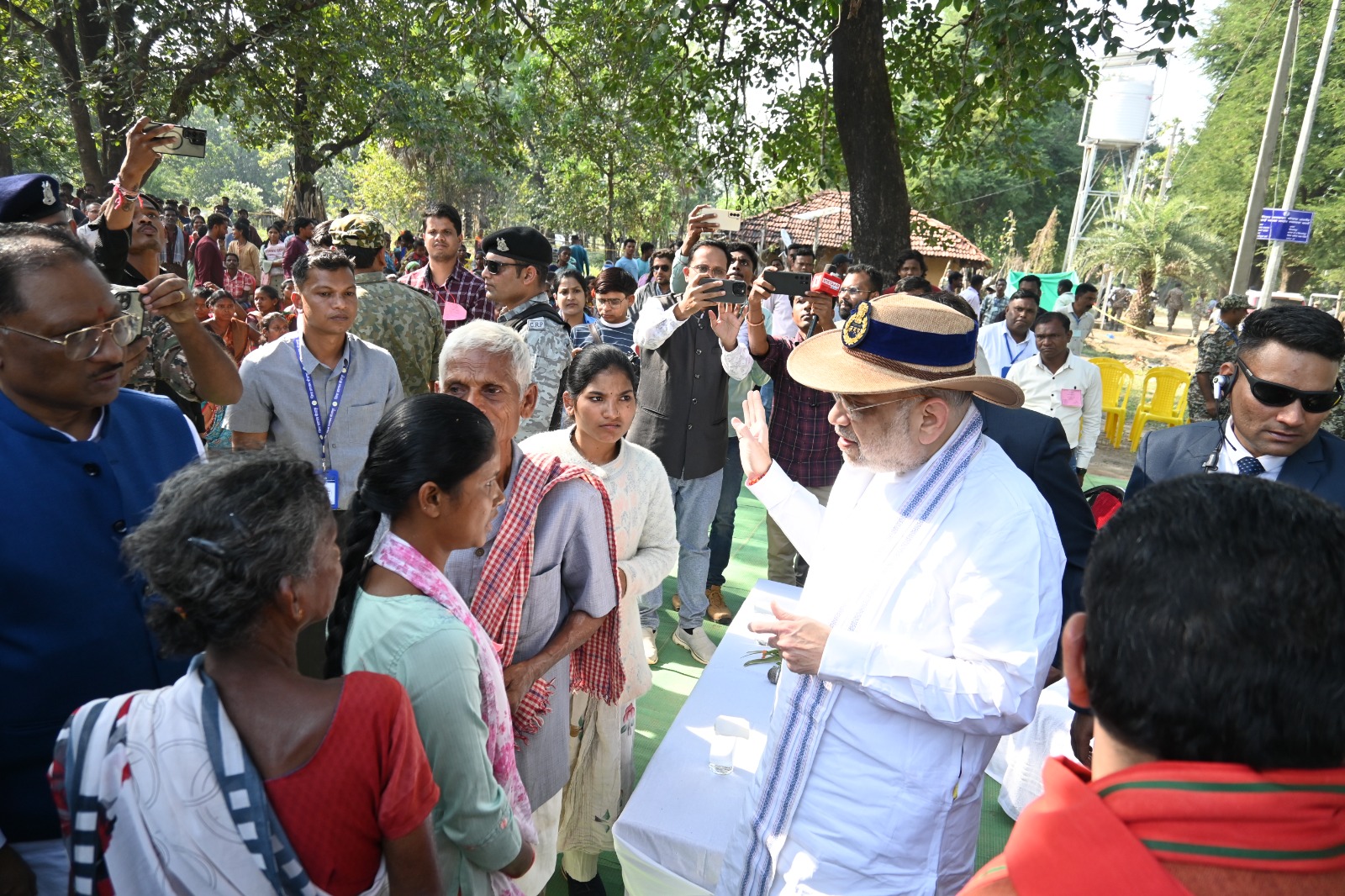 बस्तर के स्थानीय नेताओं से मिलेंगे अमित शाम। (फाइल फोटो)