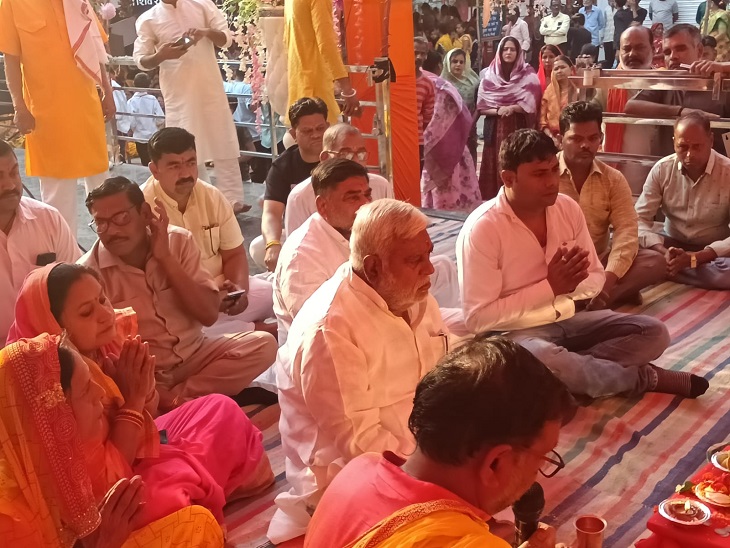 श्रीराम चौक प्रतिमा स्थापना दिवस - Dainik Bhaskar