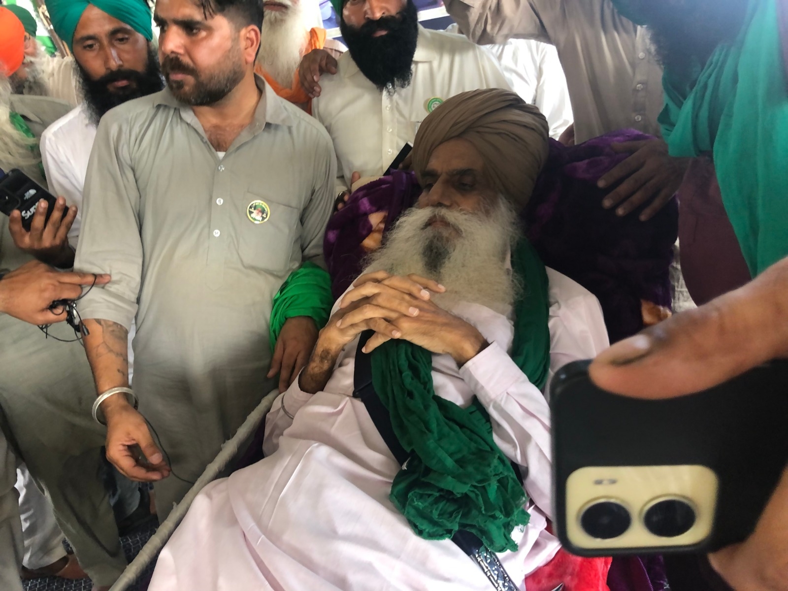 ਜਗਜੀਤ ਸਿੰਘ ਡਾਲਲਾਵਾਲ ਨੇ ਕਿਸਾਨ ਰੈਲੀ ਨੂੰ ਸੰਬੋਧਨ ਕੀਤਾ