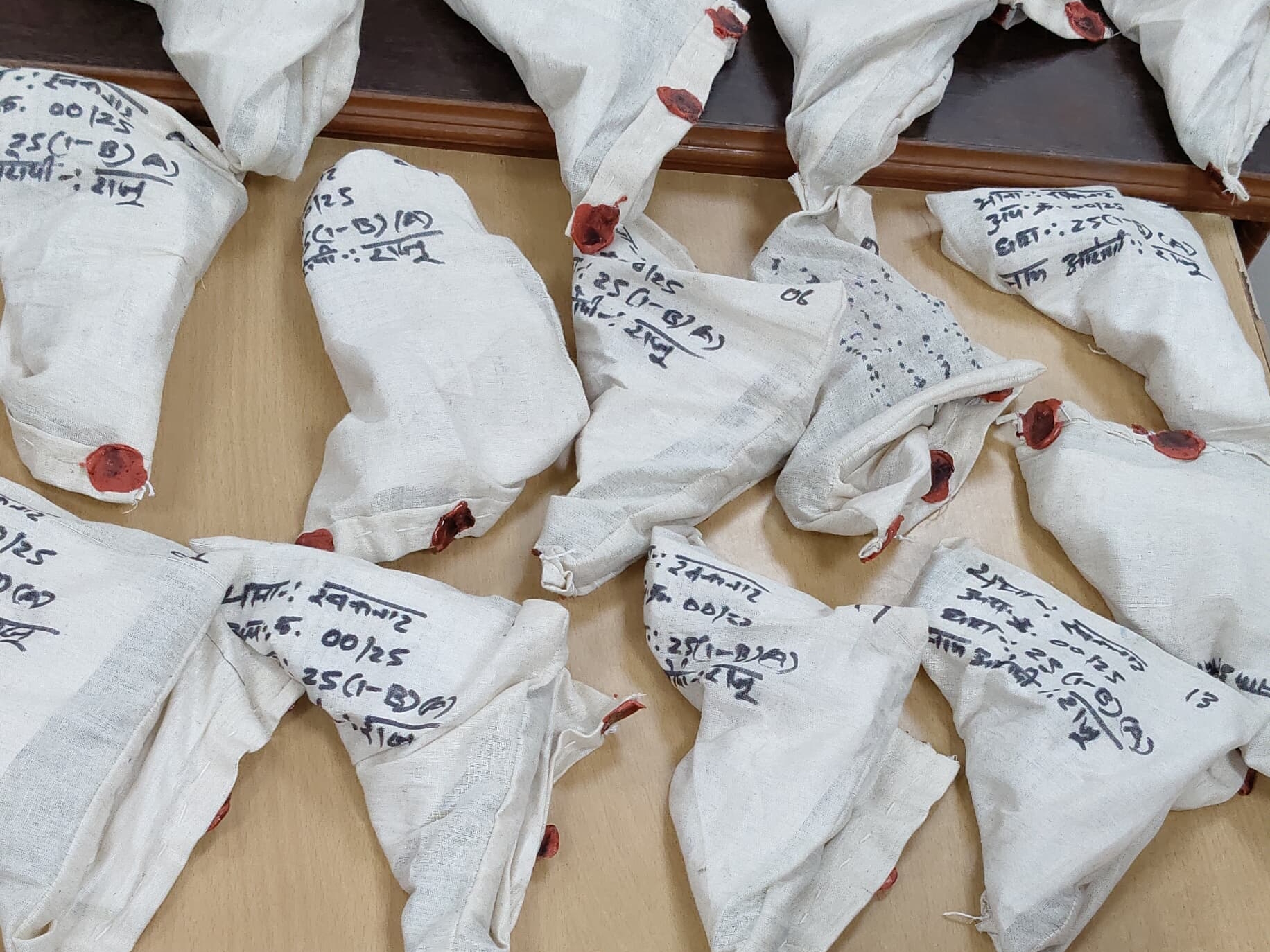 आरोपी के कब्जे से 18 पिस्टल, 14 खाली मैग्जीन और एक मोबाइल जब्त