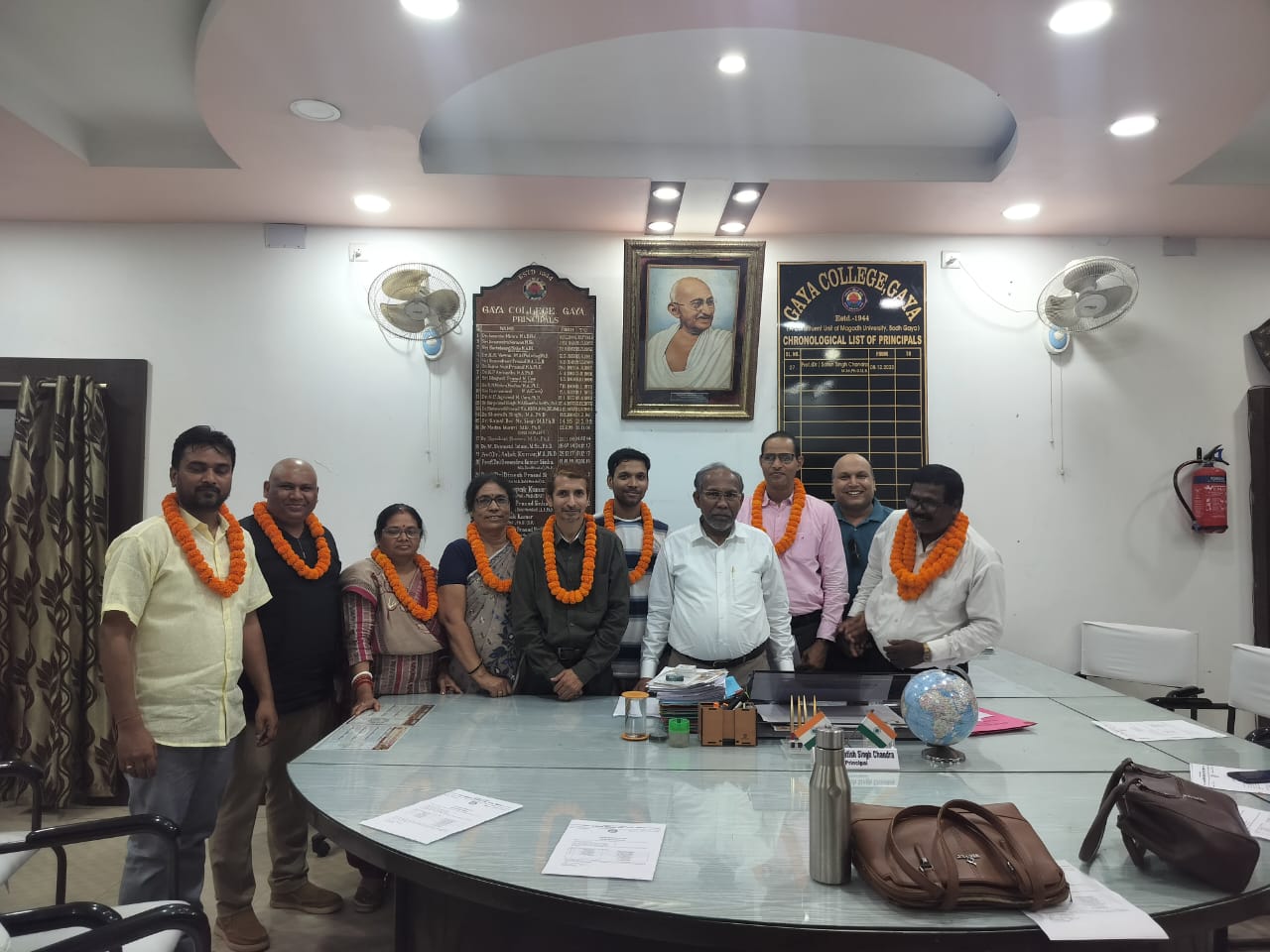 Dr. Ramdev became secretary of Gaya College Teachers Association and Dr ...