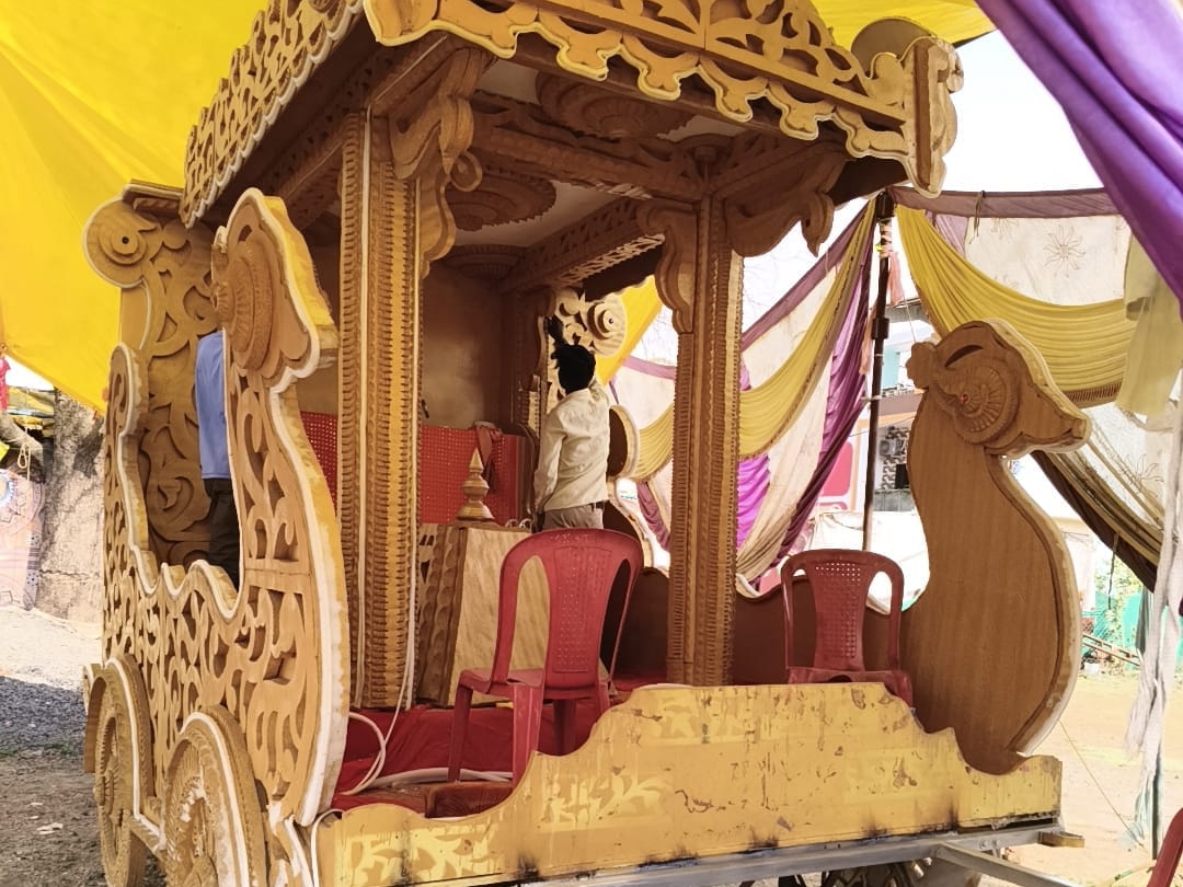 Hanumanth Rta Rath Yatra on Hanuman Jayanti; Mahaarati will be held at 5 places
