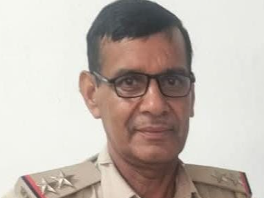 जानकारी देते थाना प्रभारी राजकुमार - Dainik Bhaskar