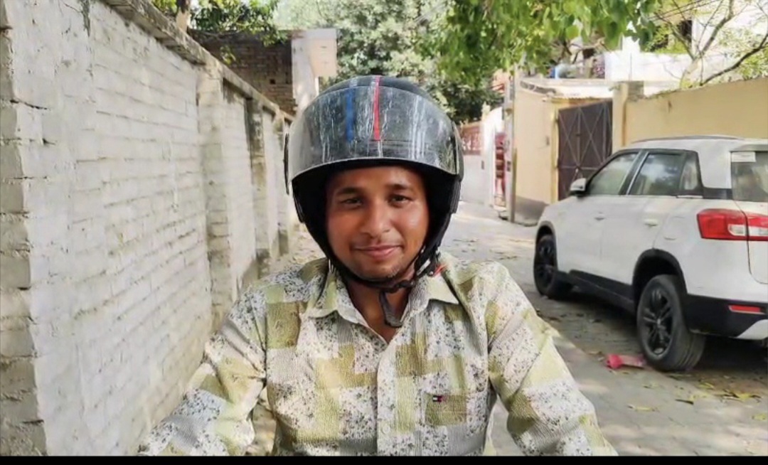 बालागंज निवासी नितिन अवस्थी।