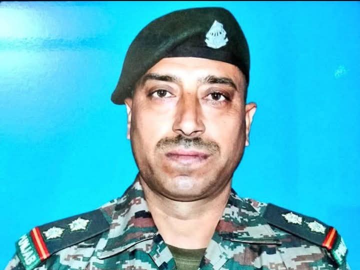 शहीद कुलदीप चंद की फाइल फोटो।
