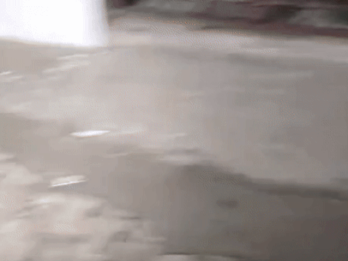 ਕਾਰ ਨੇ ਇਸ ਇੱਟ 'ਤੇ ਹਮਲਾ ਕੀਤਾ.