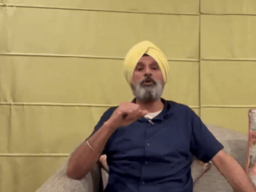 बिक्रम मजीठिया द्वारा वीडियो जारी कर पंजाब सरकार पर सवाल खड़े किए गए। - Dainik Bhaskar