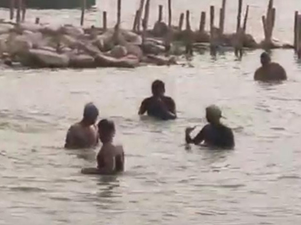 One died due to drowning while taking bath in Sangam