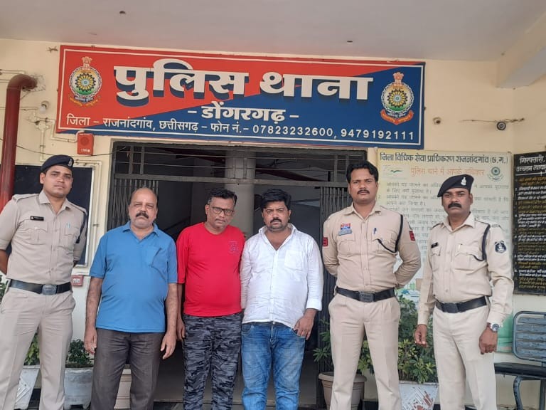 डोंगरगढ़ में नकली शराब बेचने वाले 3 आरोपी