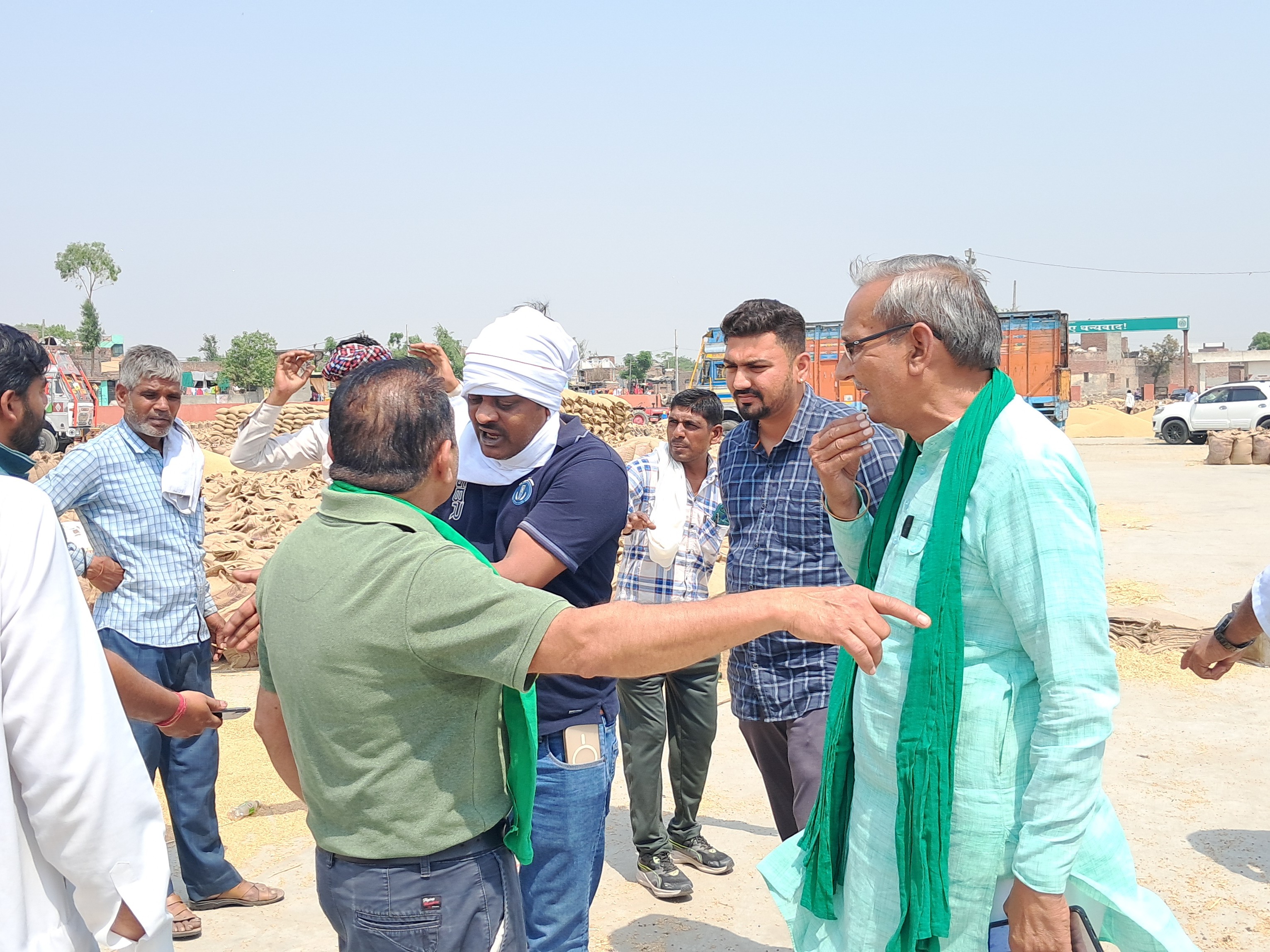 ਬਾਕੀਯੂ ਨੇ ਨੇਤਾਵਾਂ ਨਾਲ ਬਹਿਸ ਕਰਨ ਲਈ ਵਰਤਿਆ.