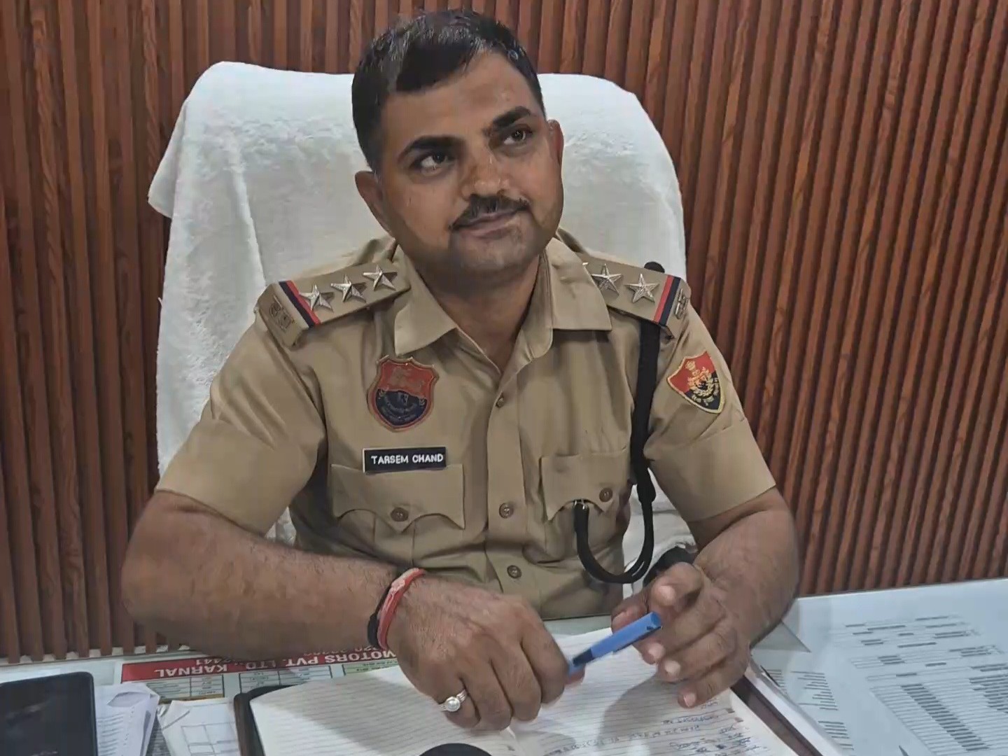 सदर थाना प्रभारी तरसेम चंद।