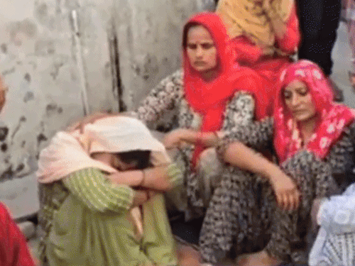 ਮਾਂ ਧੀ ਦੀ ਮੌਤ ਦਾ ਸੋਗ.