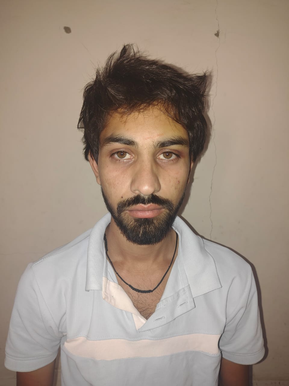 आरोपी रोहित जिसे पुलिस ने गिरफ्तार किया है।