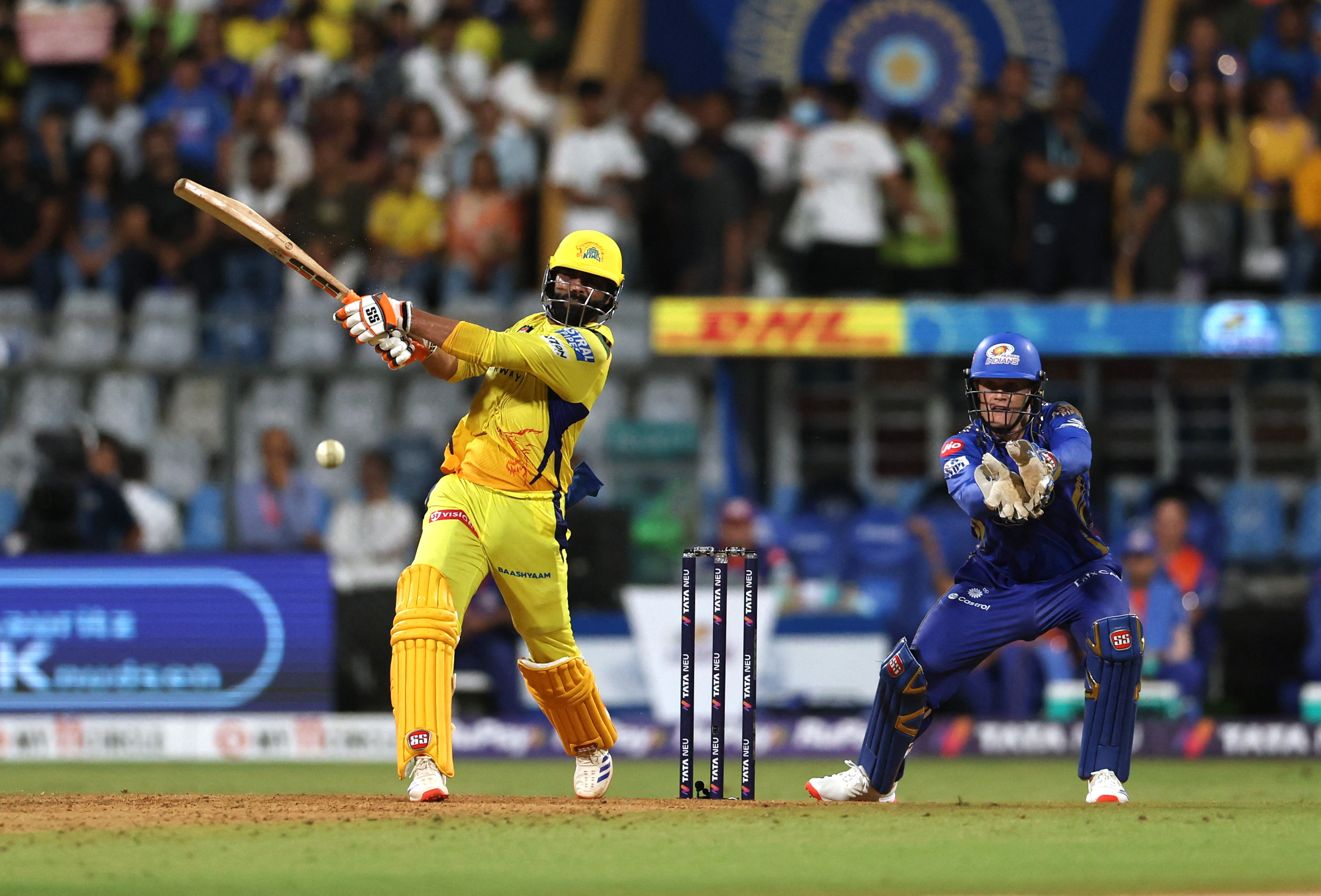 MS Dhoni: MI VS CSK IPL LIVE Score Update | Rohit Sharma Suryakumar Yadav  Hardik Pandya | चेन्नई ने मुंबई को 177 रन का टारगेट दिया: दुबे और जडेजा की  फिफ्टी, धोनी