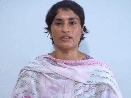 जुलाना विधायक रेसलर विनेश फोगाट। - Dainik Bhaskar