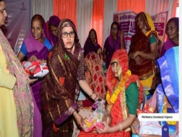 पीपलू में ABP कार्यक्रम के तहत आंगनबाड़ी केंद्रों पर भी सुविधाएं बढ़ाई गई।