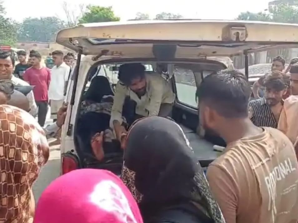 Mother and son died in a road accident in Shahbad | शाहबाद में सड़क ...