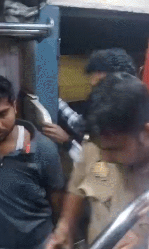 GRP jawan Azad said- Ramdayal was slapped a single slap.