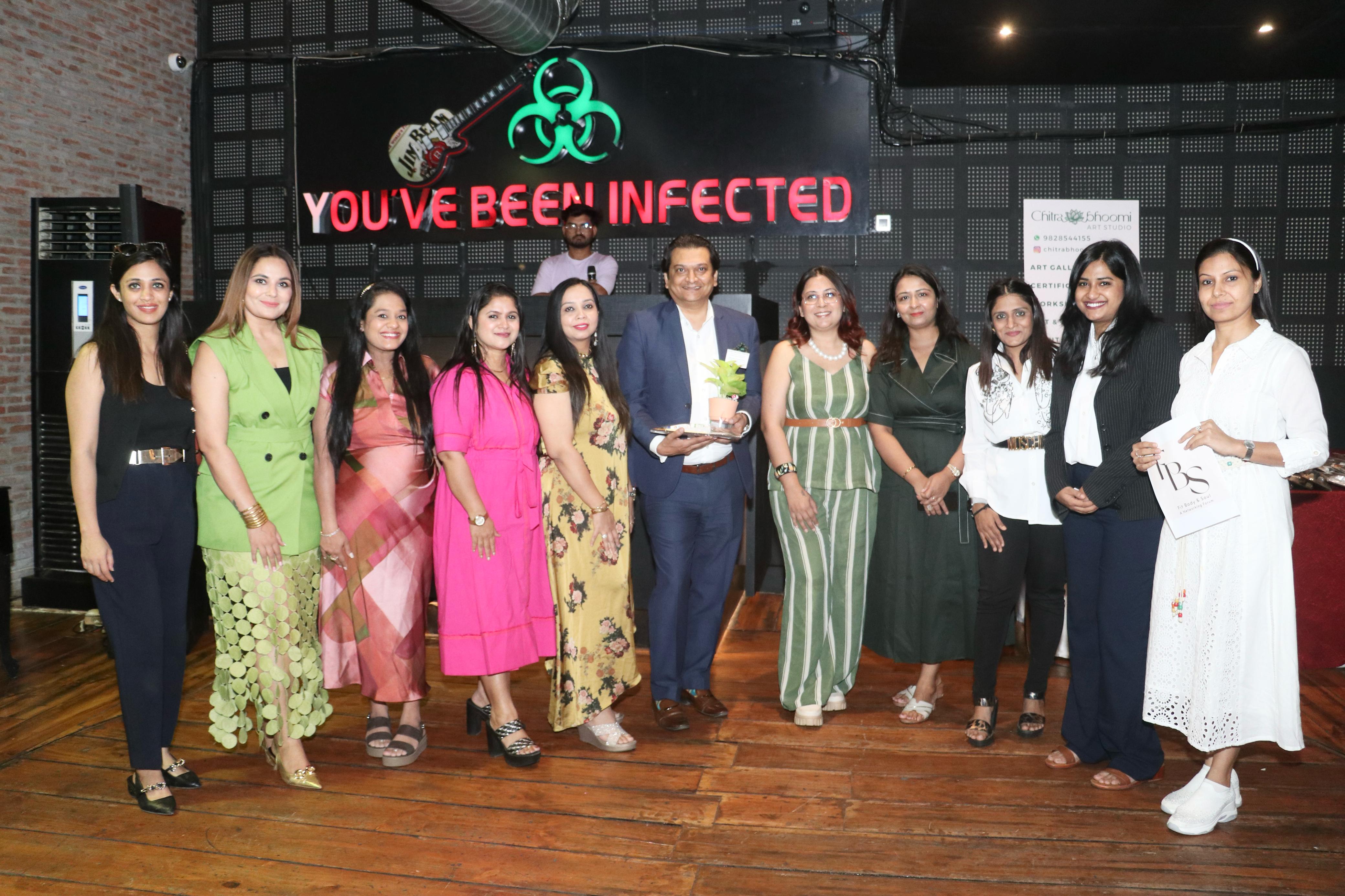 कार्यक्रम के नेटवर्किंग सेशन का संचालन मुनमुन पोद्दार और वर्षा रैशिंघनिया ने किया।