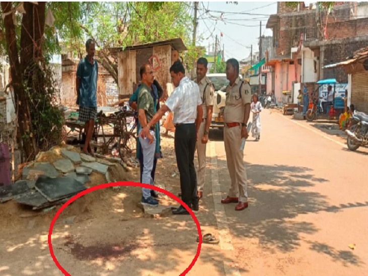 निगरानी बदमाश पर चाकू से जानलेवा हमला - Dainik Bhaskar