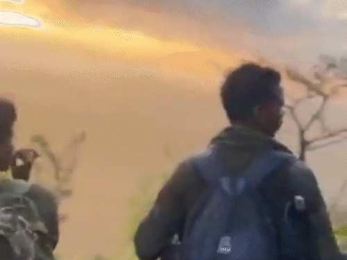 The Kargutta mountains were considered to be the safest hideout of the Naxalites. Now this area is in the possession of the force.