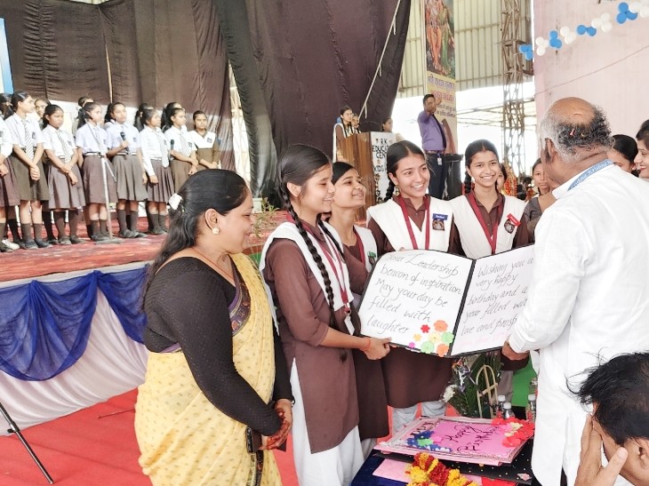 Students of R K Education Centre