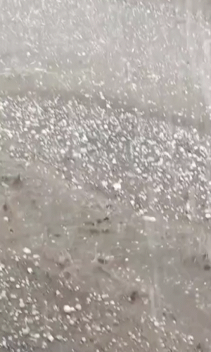 नागौर में शनिवार दोपहर बाद मौसम बदला और बारिश के साथ ओले गिरे।