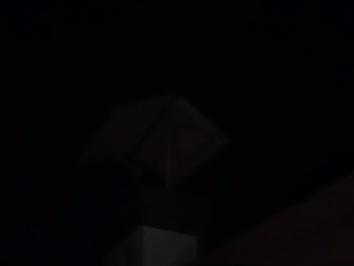 The siren ringing after a blackout in Jalandhar.