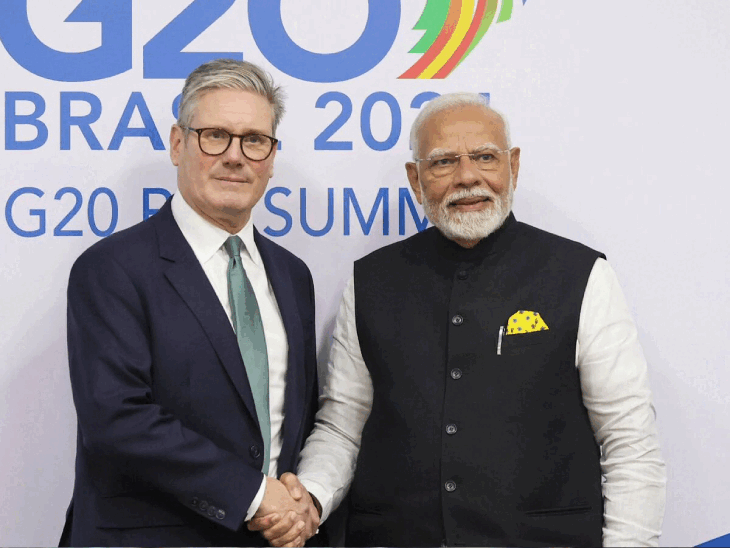 India and UK Conclude Free Trade Agreement, PM Modi terms it historic  milestone | भारत में UK की लग्जरी कारें-ब्रांडेड कपड़े सस्ते होंगे: दोनों  देशों ने फ्री ट्रेड एग्रीमेंट ...