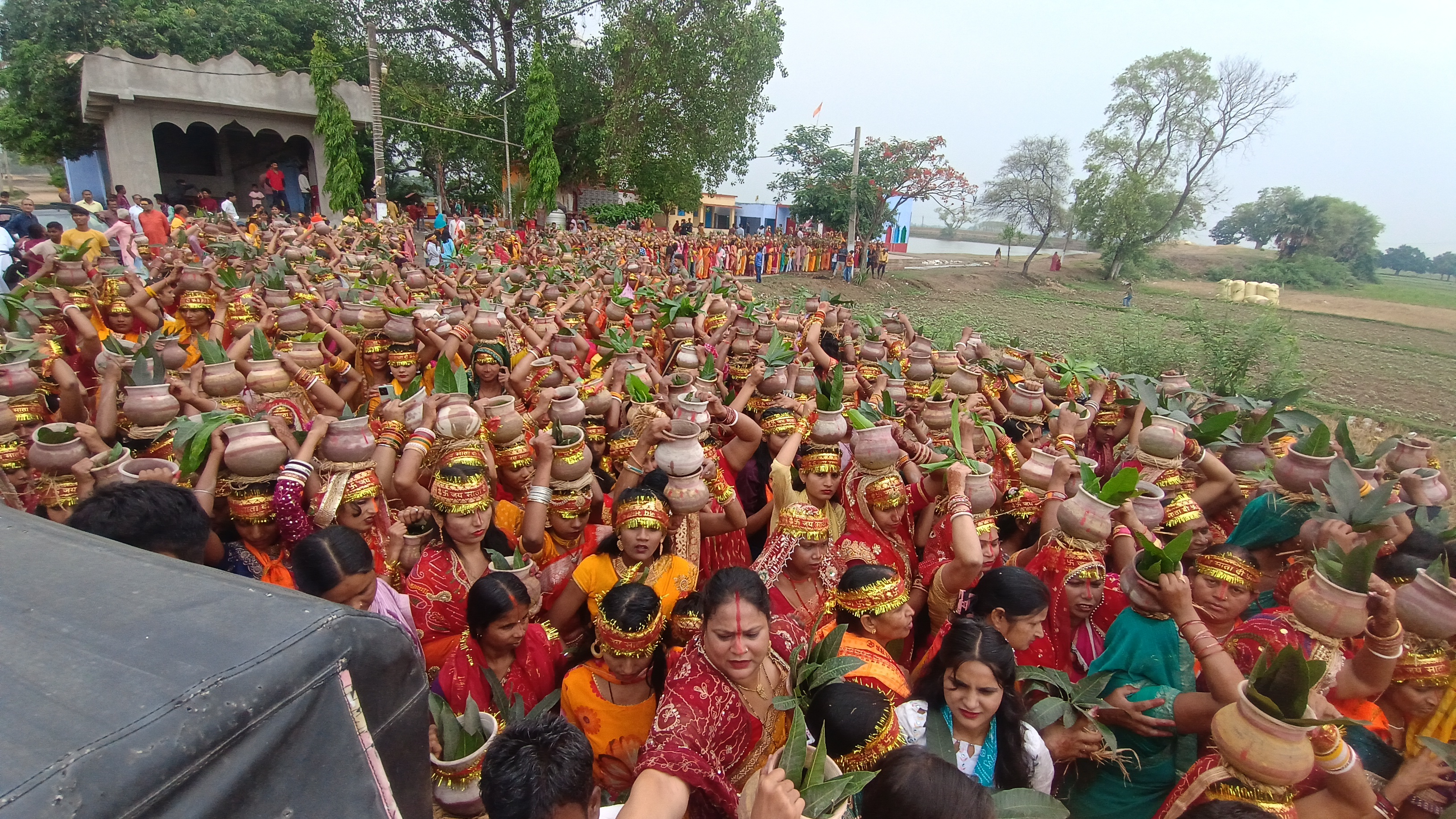 Pran Woman Women in traditional attire participated in the Kalash Yatra during the ...