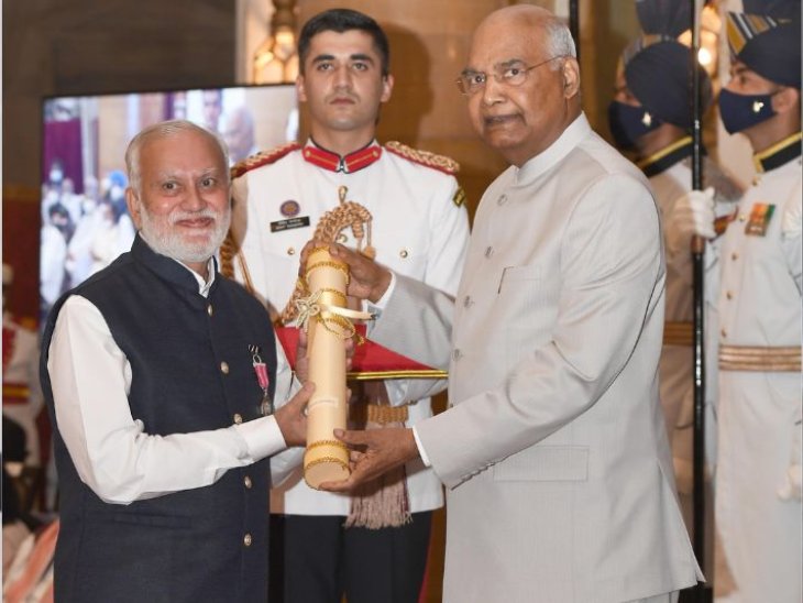 Ayyappan, who played an important role in India's 'Nili Kranti', was given the Padma Shri in 2022. - Dainik Bhaskar