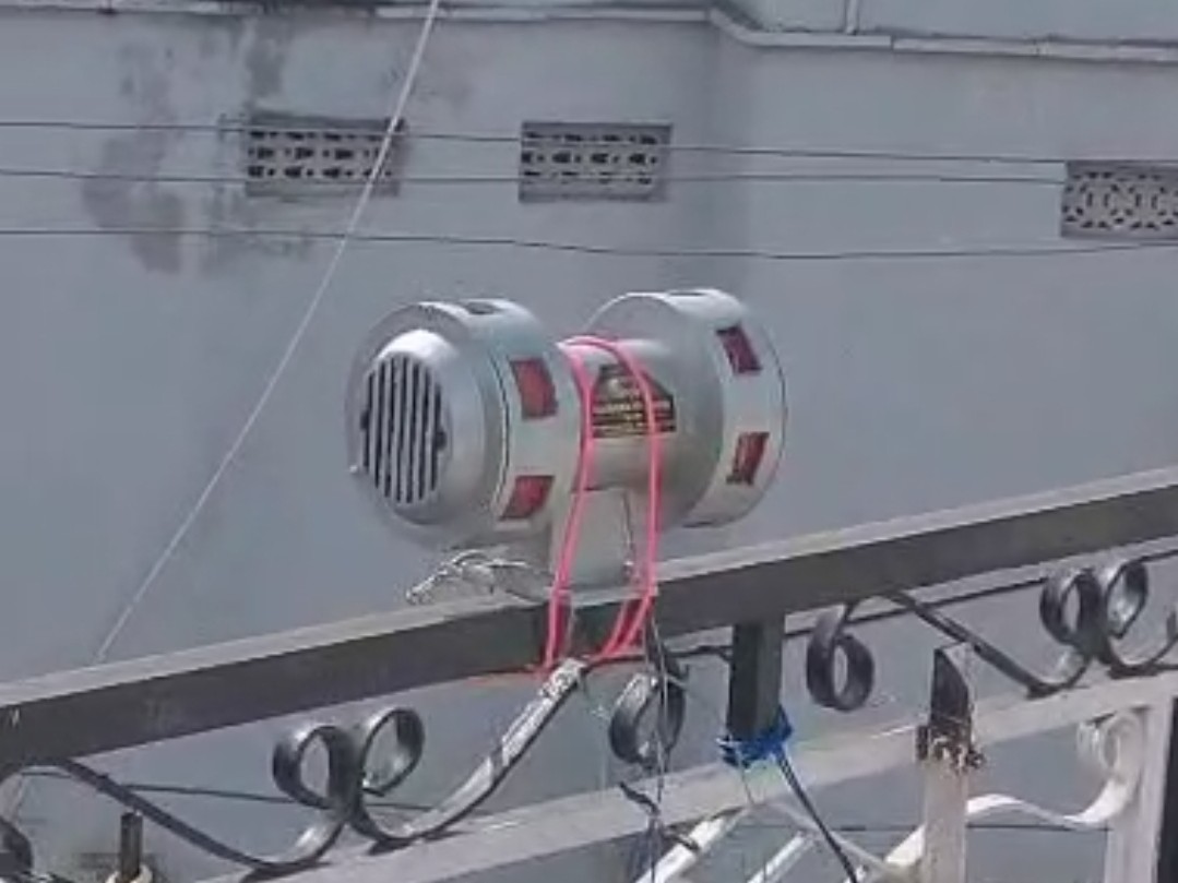 Emergency sirens installed at five places in Siroj | सिरोंज में पांच ...