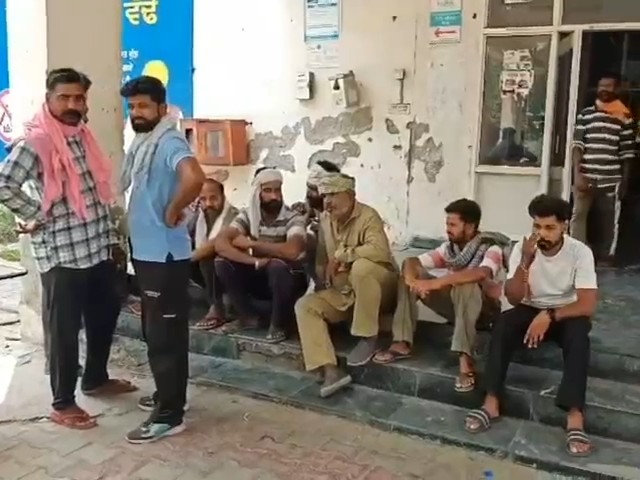 Family members present in the hospital.