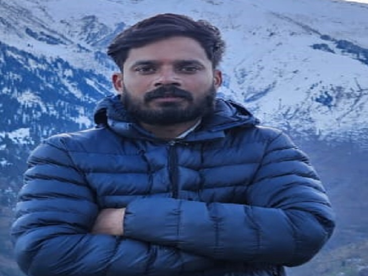 पीड़ित लक्की ठाकुर। - Dainik Bhaskar