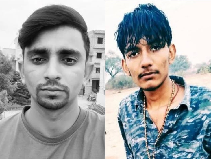 मृतक दलीप स्वामी (ब्लैक एंड व्हाइट फोटो) और आरोपी आशीष शर्मा।