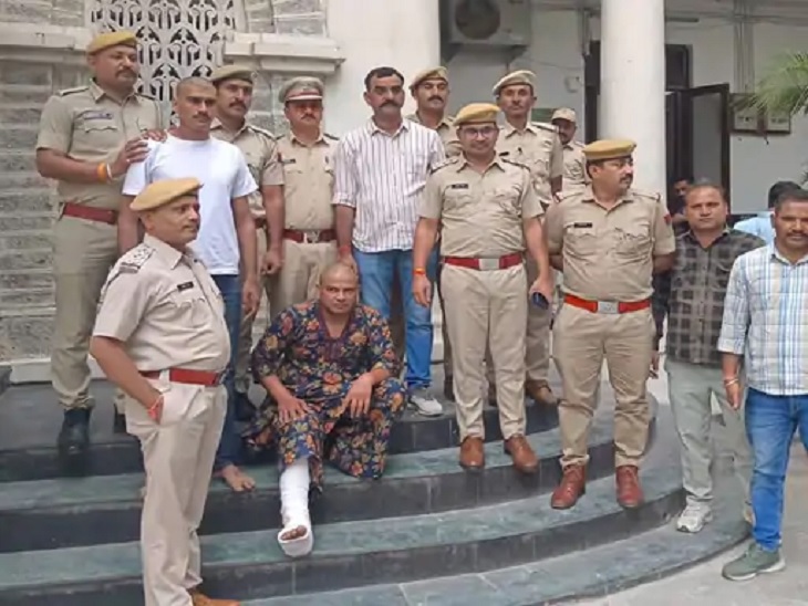 उदयपुर पुलिस के तहत कट्टर बदमाश दिलीप नाथ