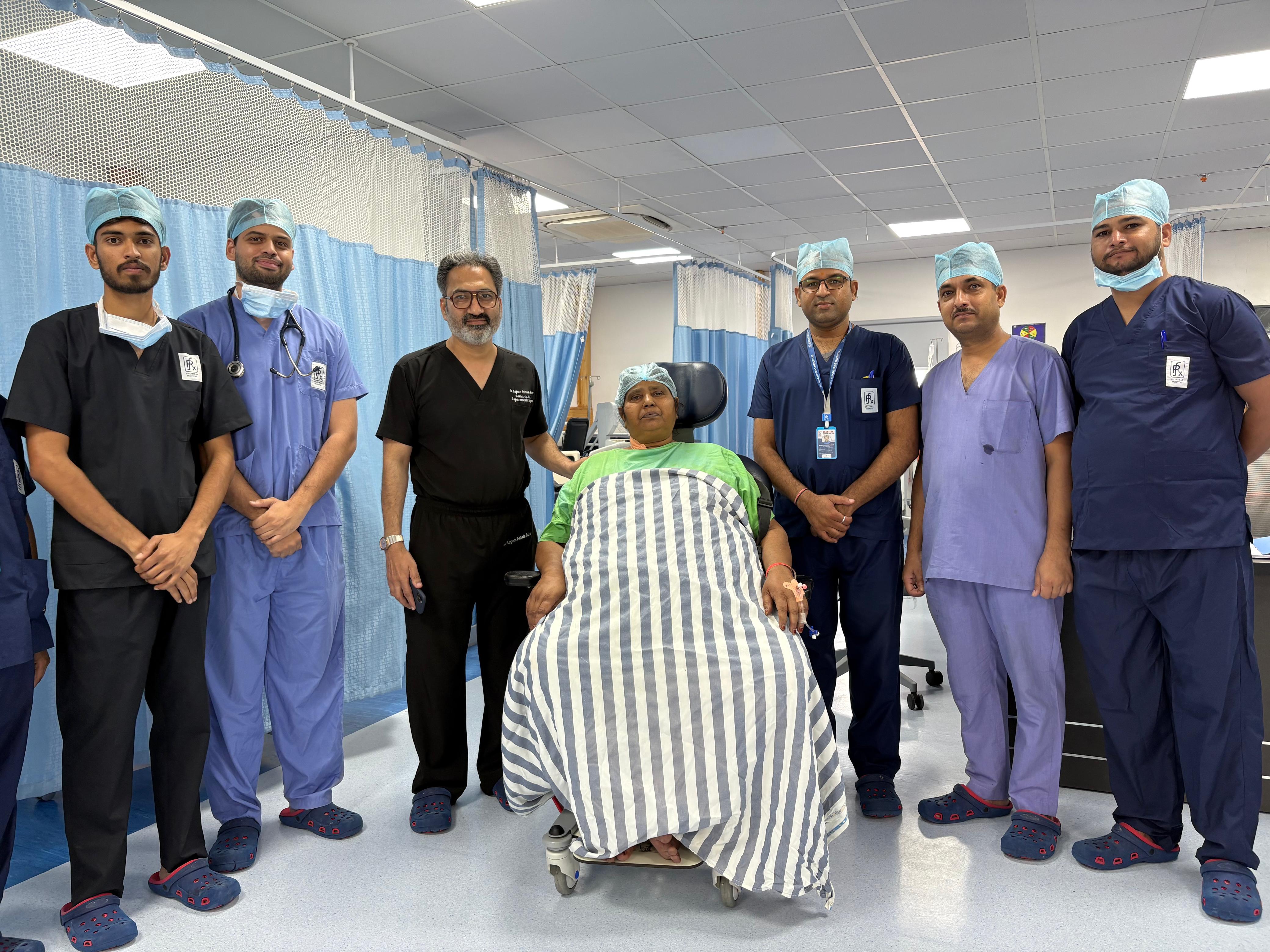 Successful bariatric surgery of a 65 year old woman