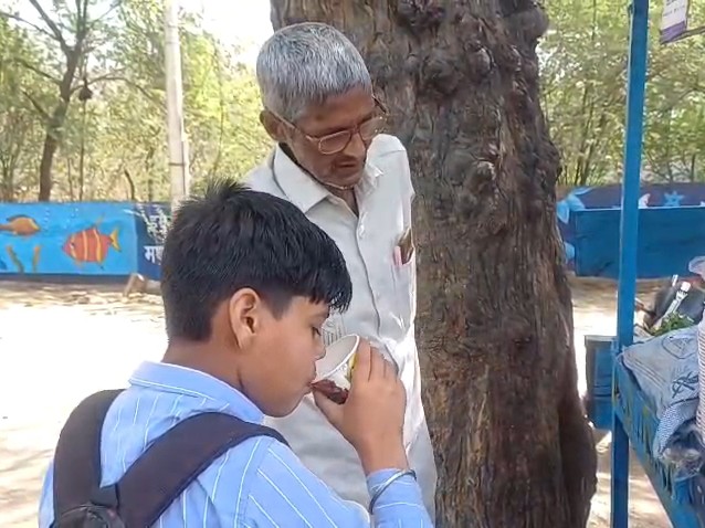 heat havoc in mathura Temperature reached 43 degrees