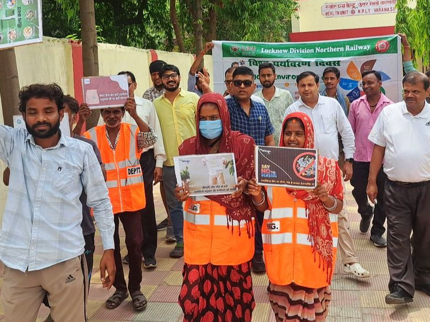 NR World Environment Day campaign started in Lucknow, Lucknow, Uttar ...