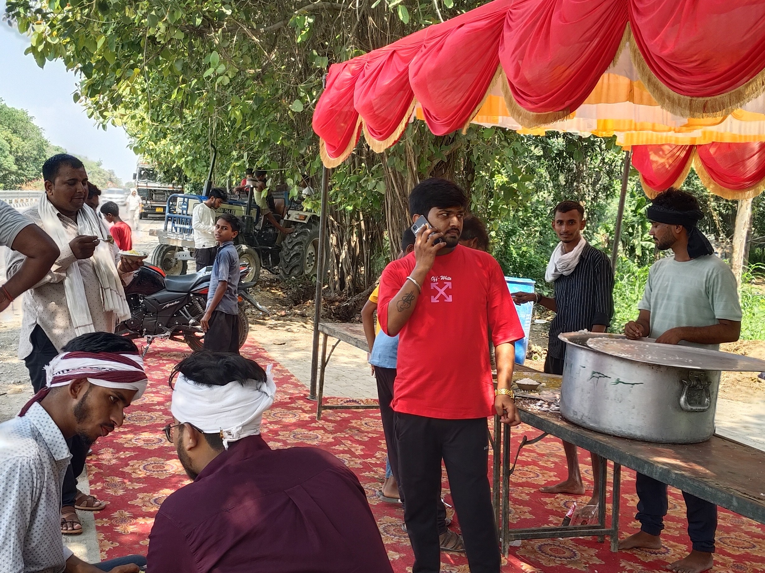 Purva Mathur A feast was organized in Purva of Mathura