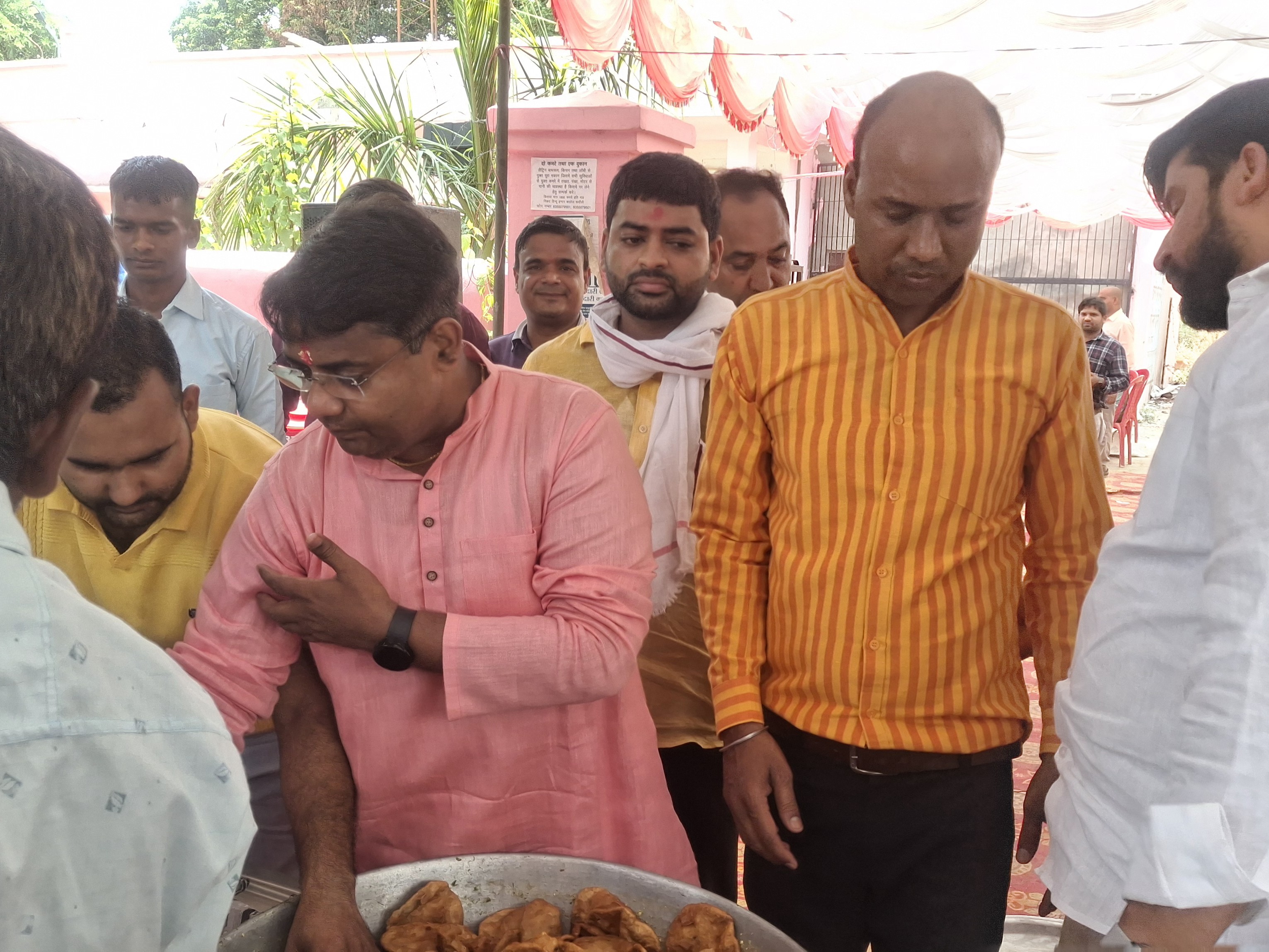 Hanuman Bhakti festival in Rudauli on Tuesday