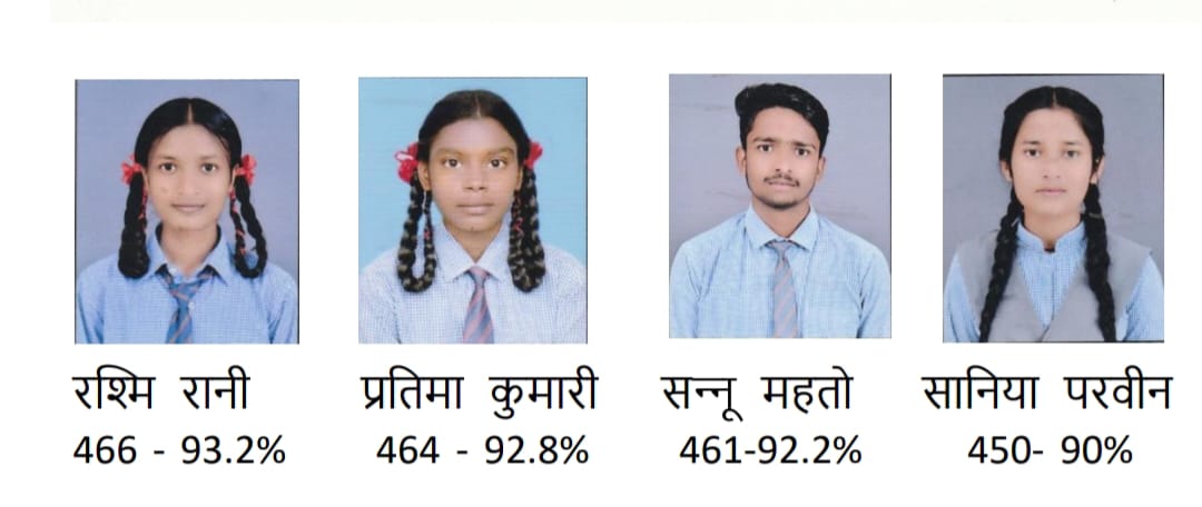 Rashmi Rani of GP High School became Angada block topper