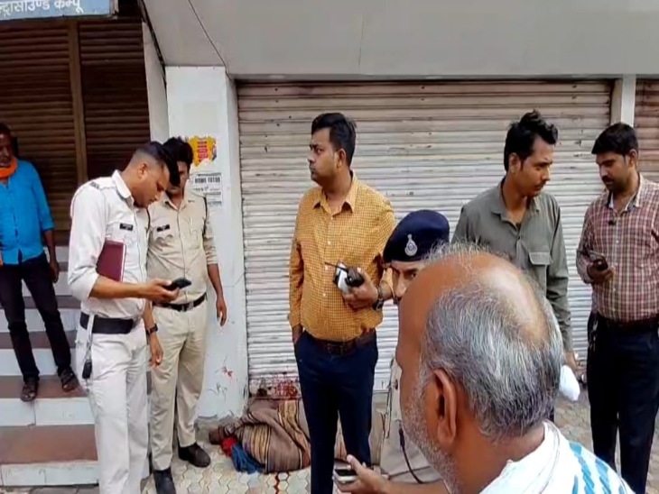स्पॉट पर सीएसपी रोबिन जैन जांच पड़ताल करते हुए।
