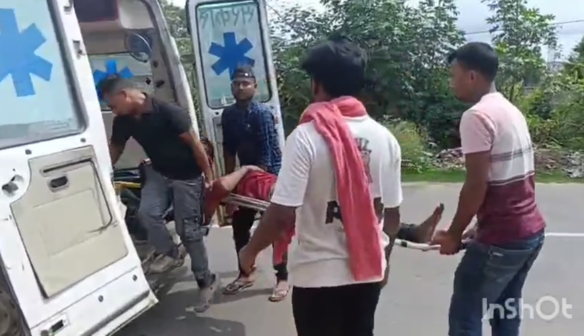 A moving bus caught fire, one passenger got seriously injured after ...