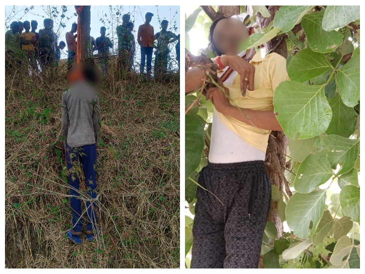 Dead bodies found hanging at two places | 2 जगहों पर फांसी पर लटकी मिली लाश:  शिक्षक ने नहर किनारे, युवक ने तालाब के पास किया सुसाइड; पत्नी से विवाद की  आशंका -