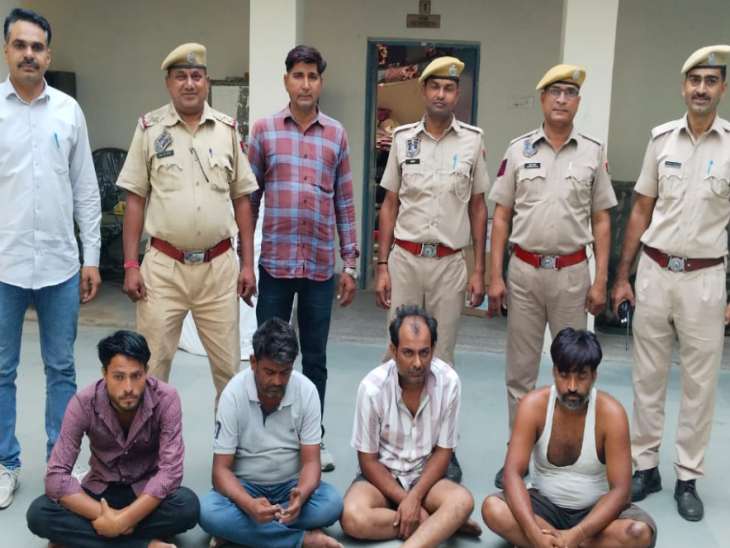 4 arrested for stealing electricity cables in Jaipur after pre-planning