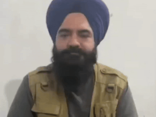 पाकिस्तान में बैठा खालिस्तानी आतंकी गोपाल चावला, जिसके संपर्क में पकड़ा गया आरोपी था। - Dainik Bhaskar