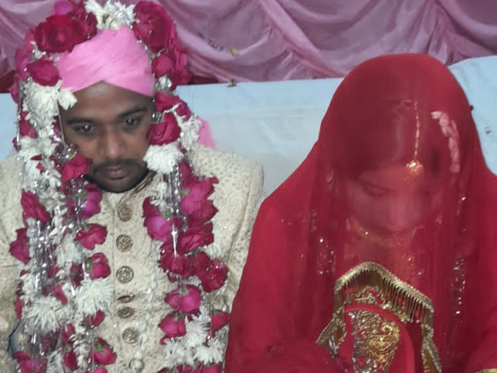 ये निकाह के वक्त की इल्मा की फोटो है। - Dainik Bhaskar