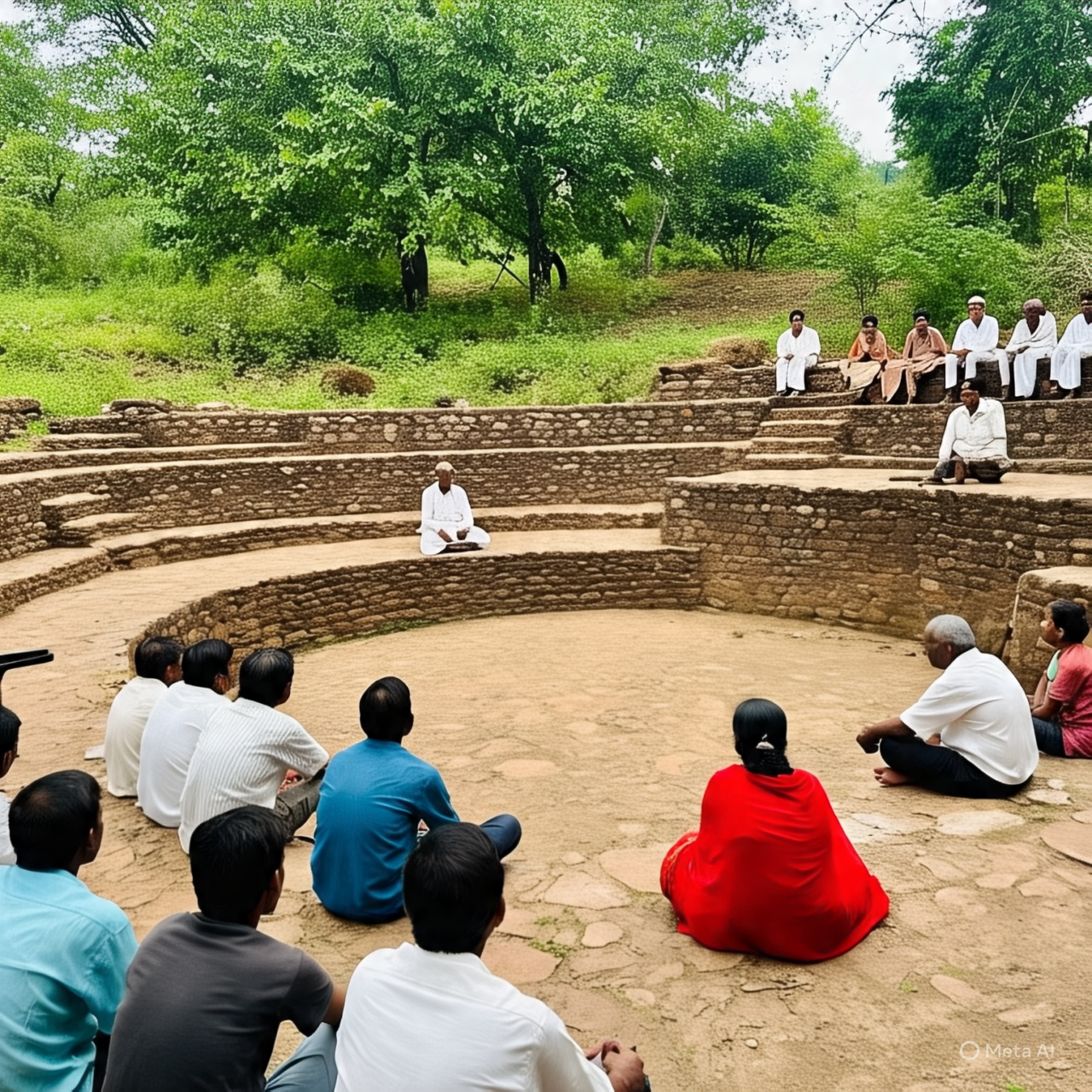 पंचों ने जब माफी से पूछताछ की तो वह टूट गई और पूरी घटना बता दी। सोर्स: मेटा AI